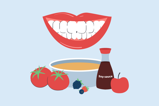 foods that make your teeth yellow 