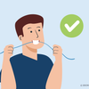 how do i know if i'm flossing correctly