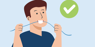 how do i know if i'm flossing correctly