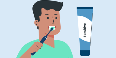 how does sensitive toothpaste work