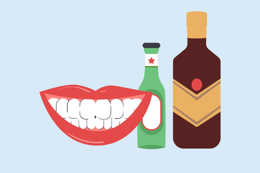 how long after teeth whitening can i drink alcohol 