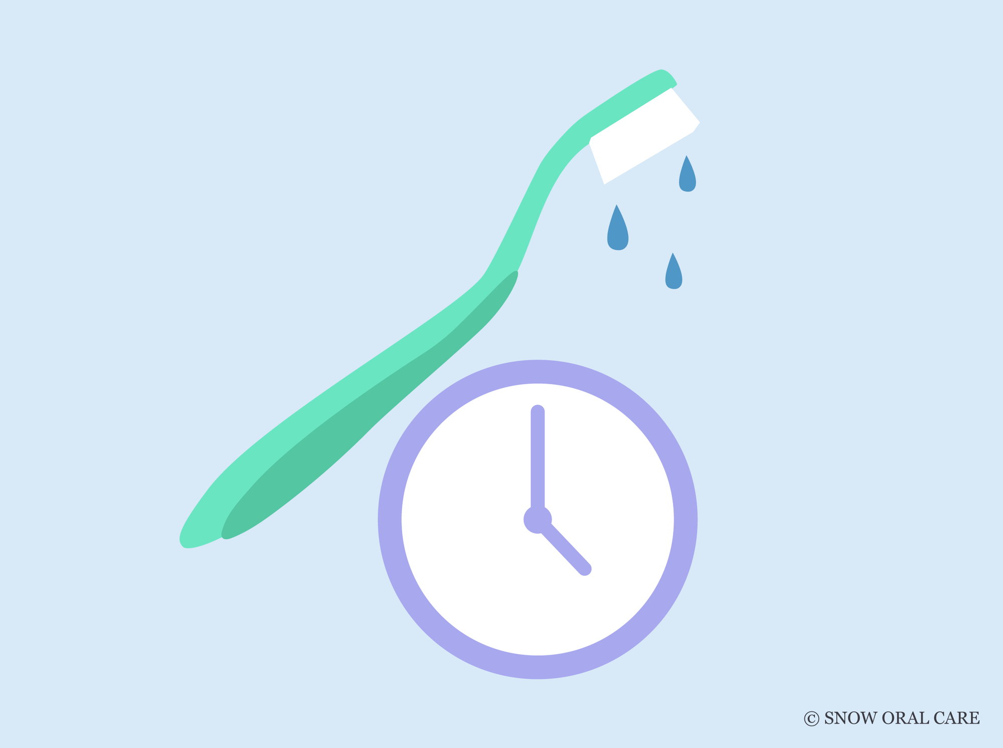 how long does it take for a toothbrush to dry
