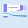 how long does purple toothpaste last 