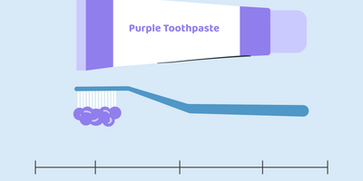 how long does purple toothpaste last 