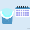 how often should you whiten your teeth with blue light 
