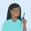 how to brush tongue with electric toothbrush