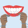 how to floss