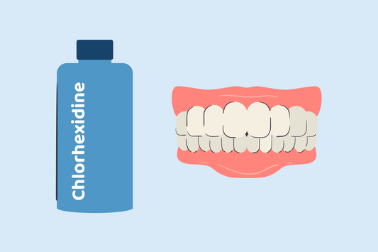 how to remove chlorhexidine stains from teeth 