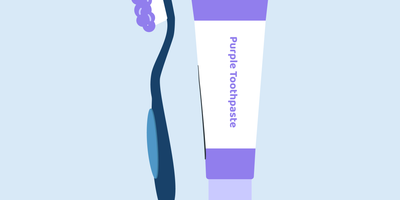 how to use purple toothpaste