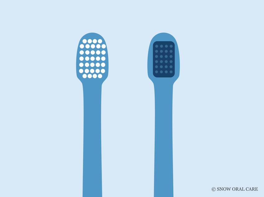 is the back of a toothbrush for your tongue