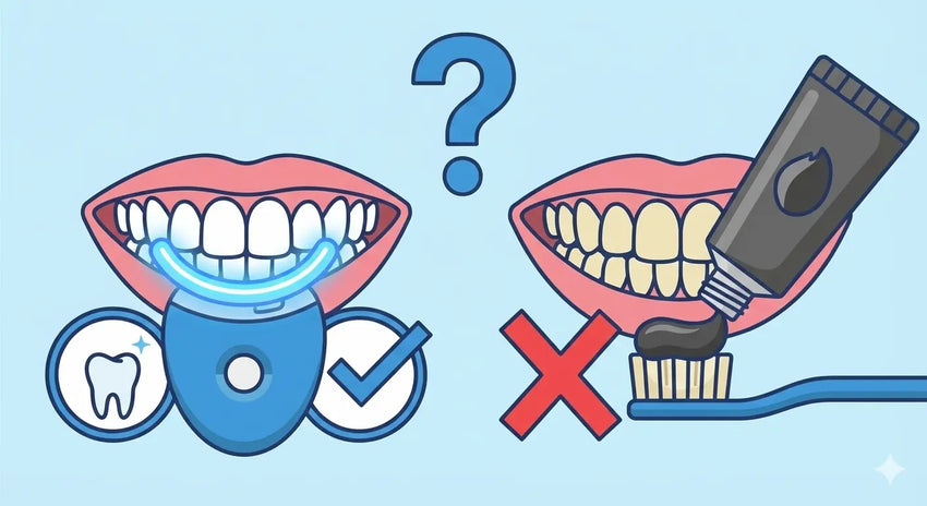LED Whitening vs Charcoal Powders: Which Actually Works for Whiter Teeth?