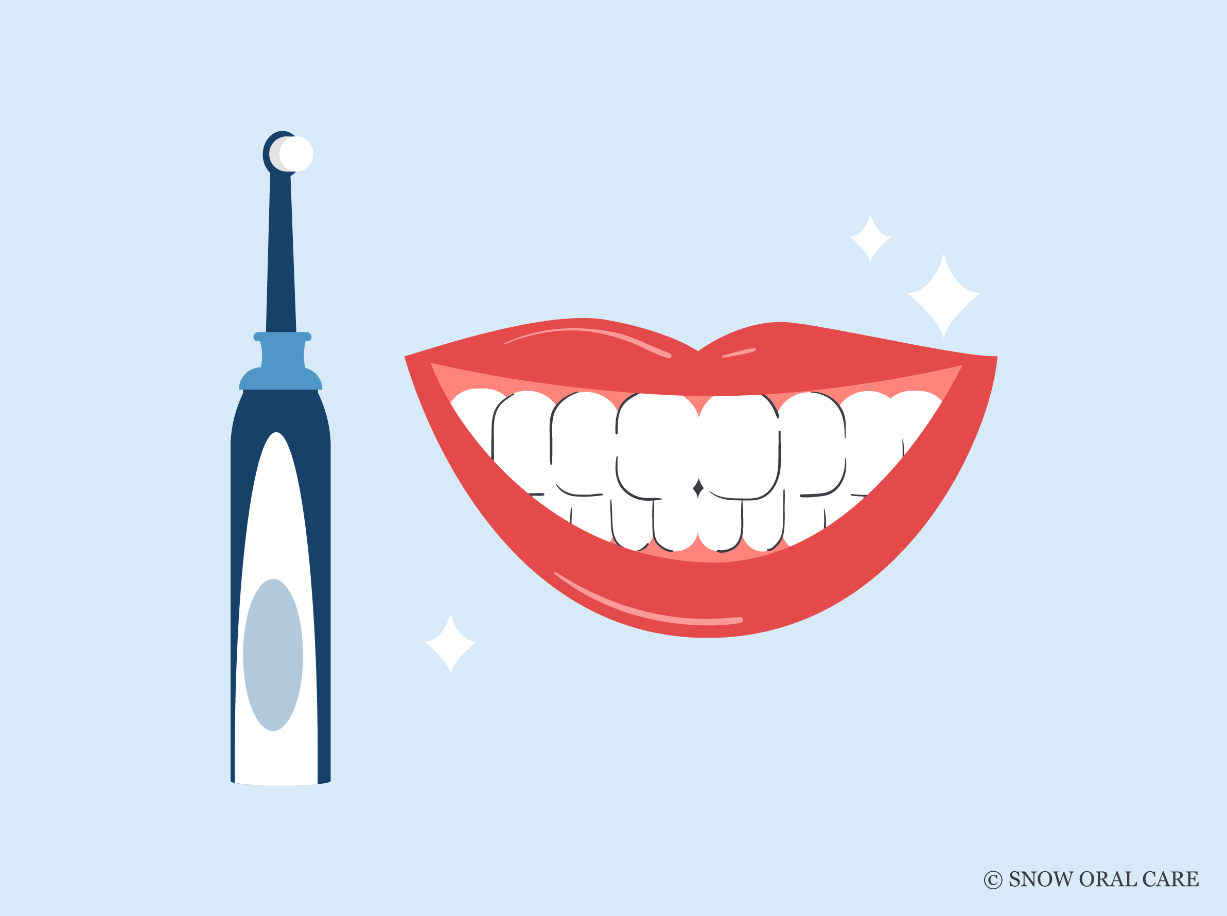 Soft Bristle Electric Toothbrush SNOW® Oral Care