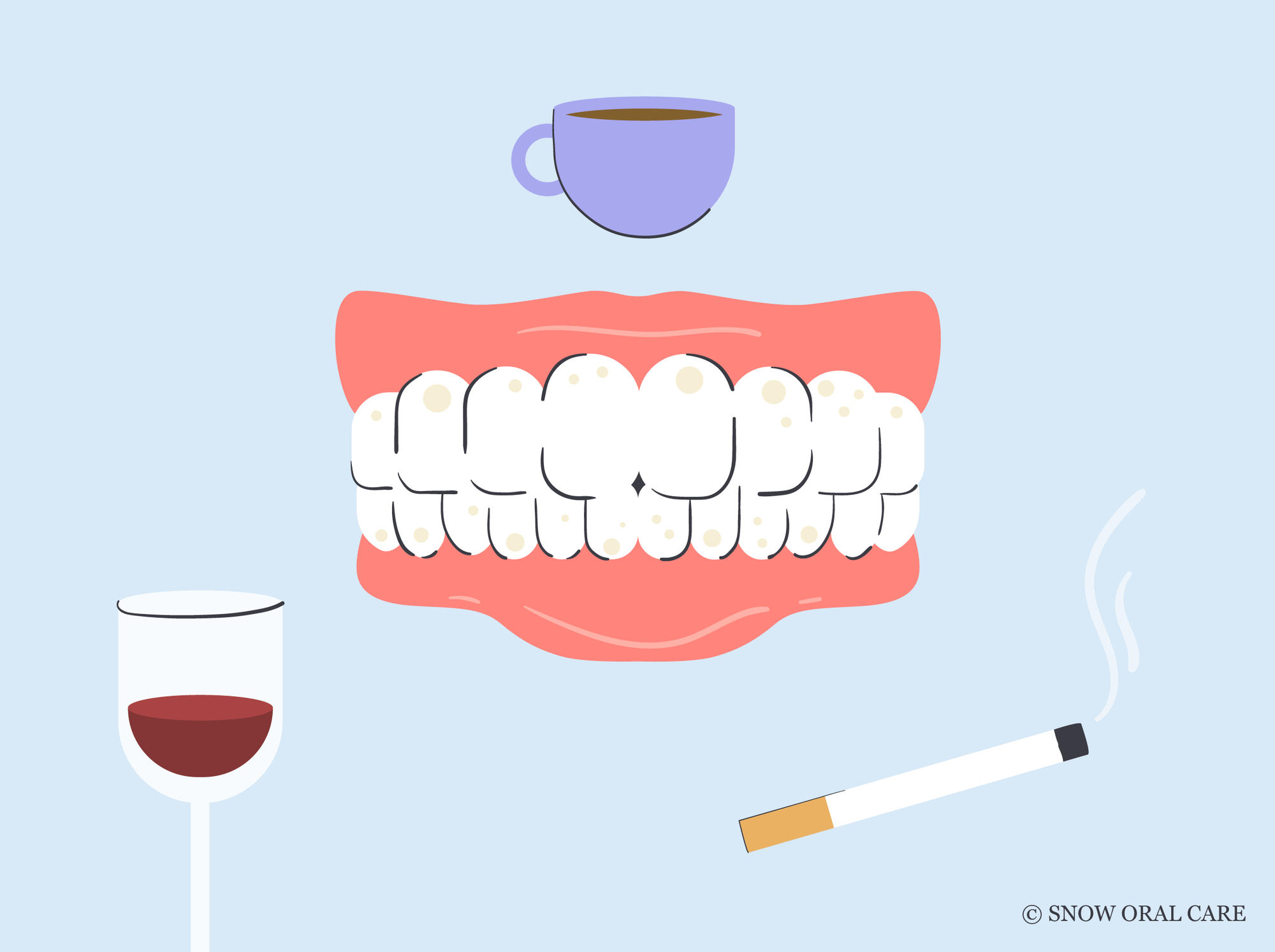 stained teeth causes