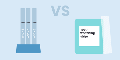 teeth whitening pen vs strips