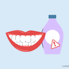 use bleach to whiten teeth 