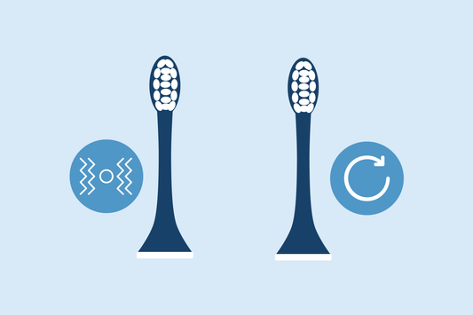 vibrating toothbrush vs rotating
