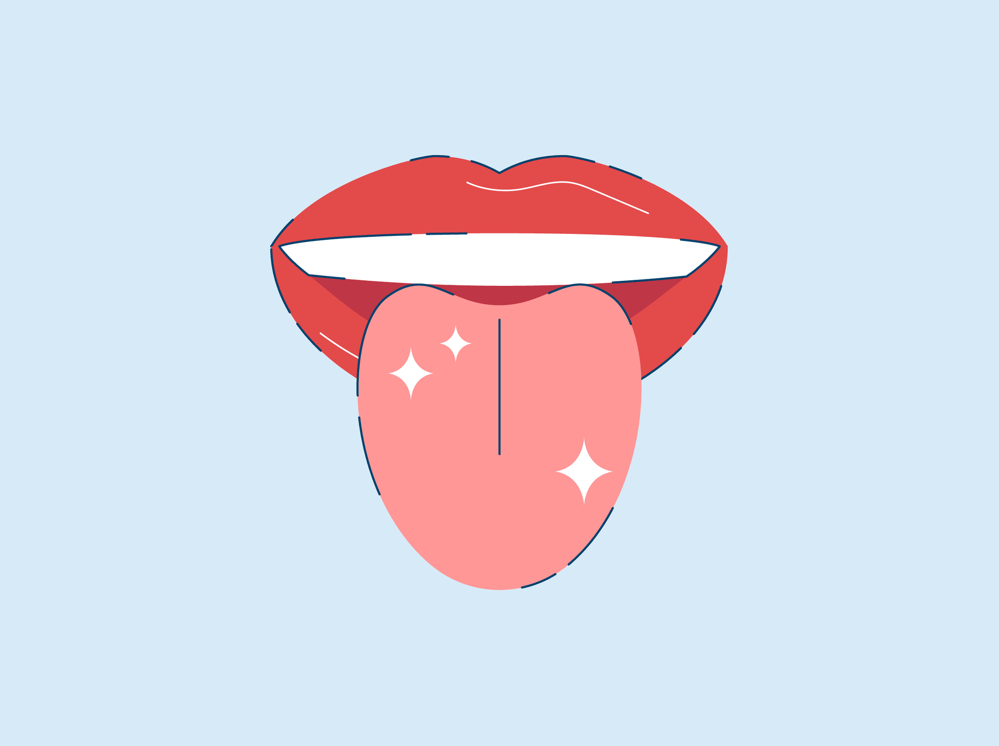 biting tongue in sleep
