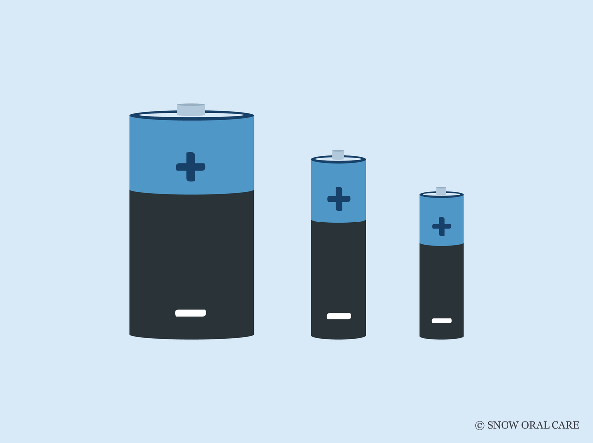 what batteries do electric toothbrushes use