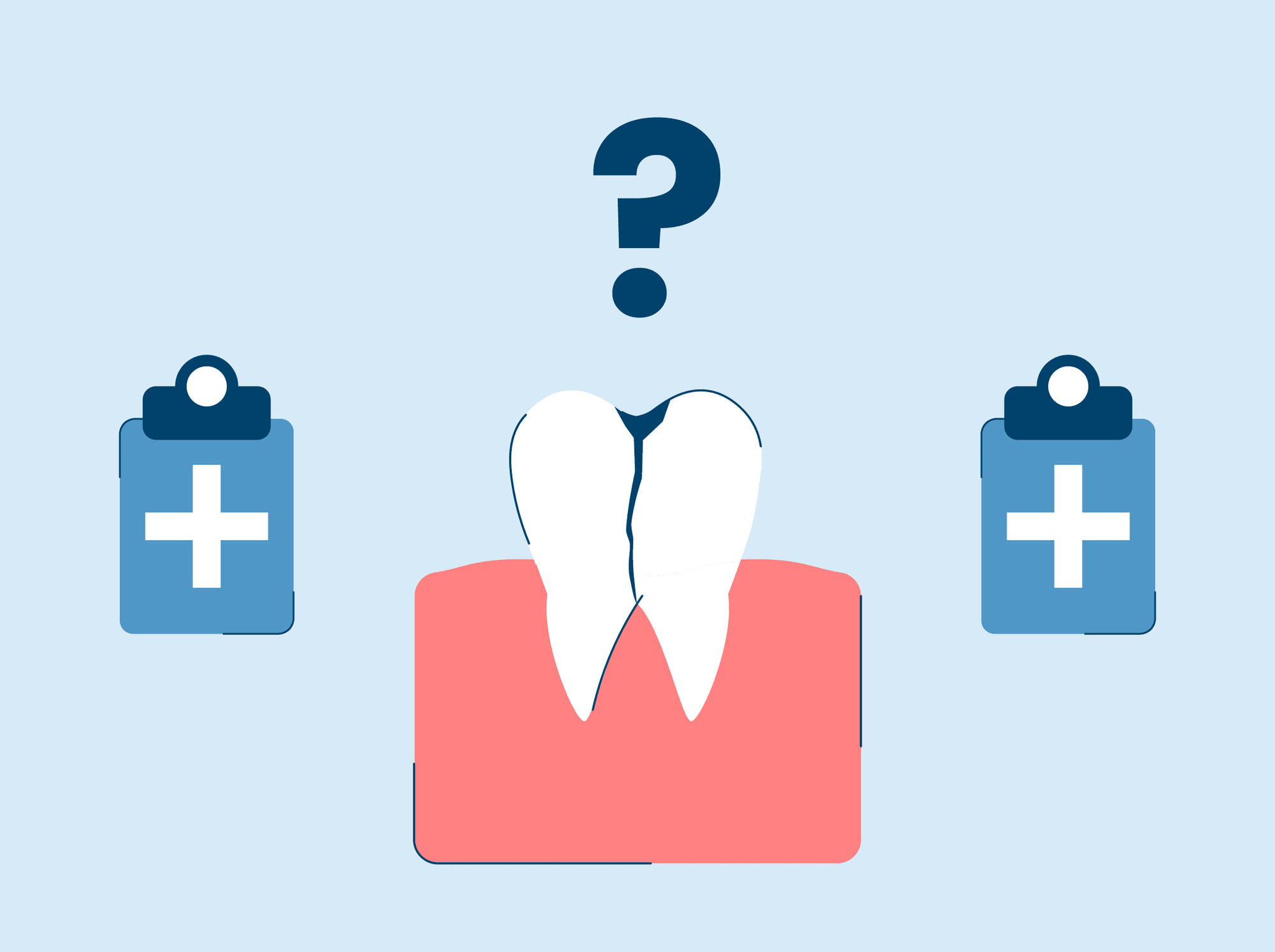 cracked molar