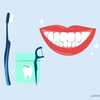when should dental floss be used in relationship to brushing teeth