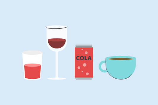 which liquid stains your teeth the most 