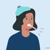 white spots on teeth when sick