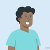 why do black people have white teeth