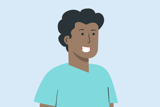 why do black people have white teeth