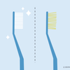 why do my toothbrush bristles get hard