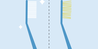 why do my toothbrush bristles get hard