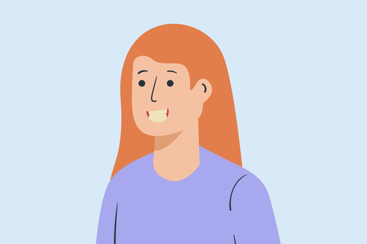 why do redheads have yellow teeth 