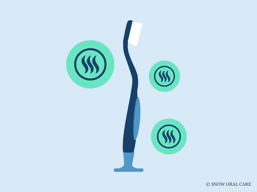why does my toothbrush smell