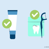 why is flossing as important as brushing