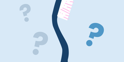 why is my toothbrush turning pink