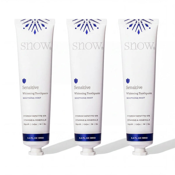 Three Sensitive toothpaste tubes