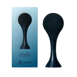 SNOW® Sonic Facial Cleansing Brush Powered by 39,000 Vibrations Per Minute -  Bacteria-Resistant Silicone Attachment with Soft-Bristled & Flat Massage Sides for Deeper Cleansing