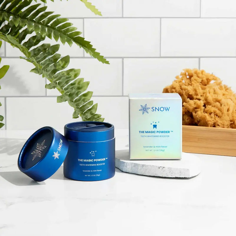 Magic Whitening Toothpaste Booster® Powder with Hydroxyapatite - Sprinkle or Dip! (3 Pack)