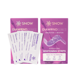 (2 for Price of 1) Purple Diamond Dissolving Teeth Whitening Strips - 42CT