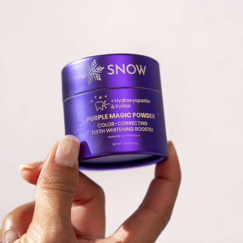 SNOW® Purple Primer Powder | Instant Brightening with Hydroxyapatite