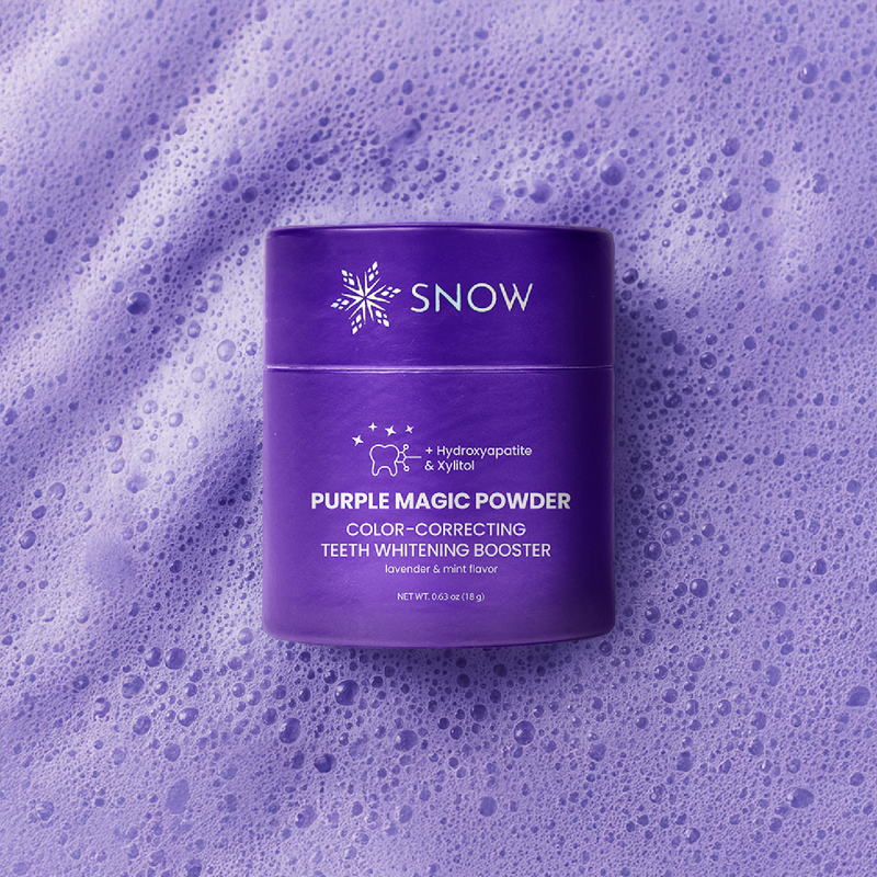 SNOW® Purple Primer Powder | Instant Brightening with Hydroxyapatite