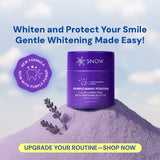 SNOW® Magic Purple Booster Powder with Hydroxyapatite (3-Pack) | Instant Brightening