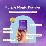 Purple Brightening Magic Whitening Toothpaste Booster® Powder with Hydroxyapatite — World’s First + Enamel Rebuilding