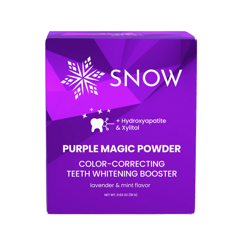 SNOW® Magic Purple Booster Powder with Hydroxyapatite (3-Pack) | Instant Brightening