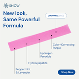 (2 for Price of 1) Purple Diamond Dissolving Teeth Whitening Strips - 42CT