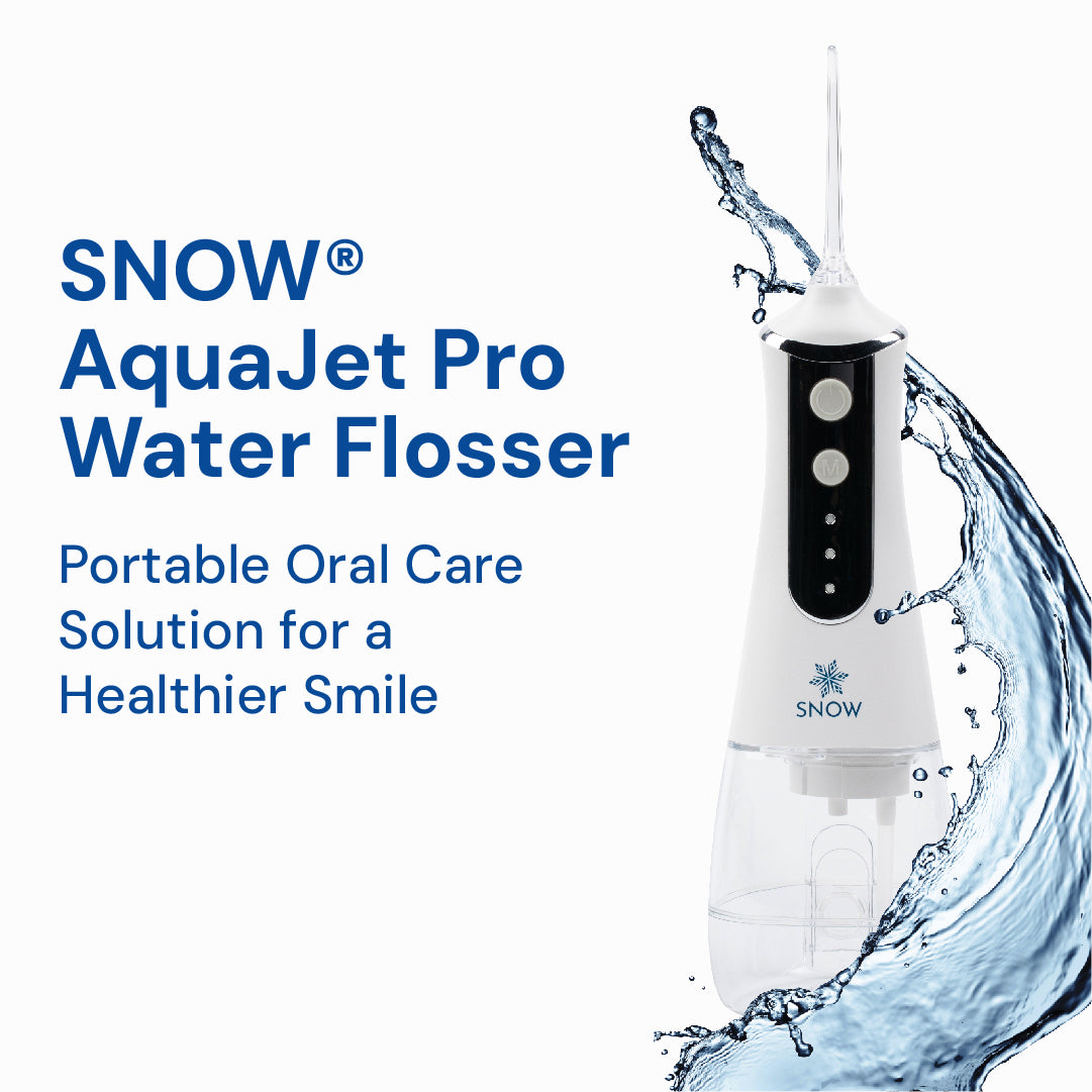 SNOW® AquaJet Pro Water Flosser Cordless Mouthwash Compatible
