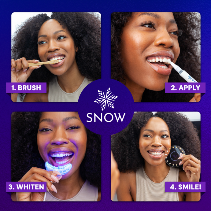 Diamond Teeth Whitening Kit (3 serums) - Limited Offer - SNOW® Oral Care