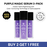 SNOW Purple Serum: Instant Teeth Brightening with Color-Correcting Technology & Hydroxyapatite