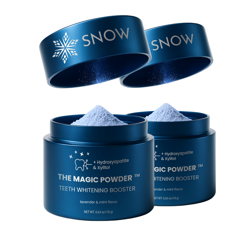 (2 for Price of 1) Magic Whitening Toothpaste Booster® Powder with Hydroxyapatite