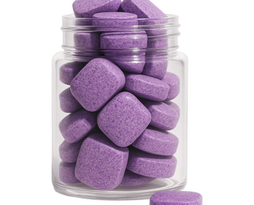 SNOW® Purple Color Correcting Toothpaste Tablets | Instant Brightening