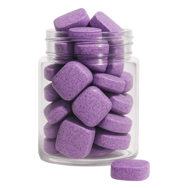 SNOW® Purple Color Correcting Toothpaste Tablets | Instant Brightening